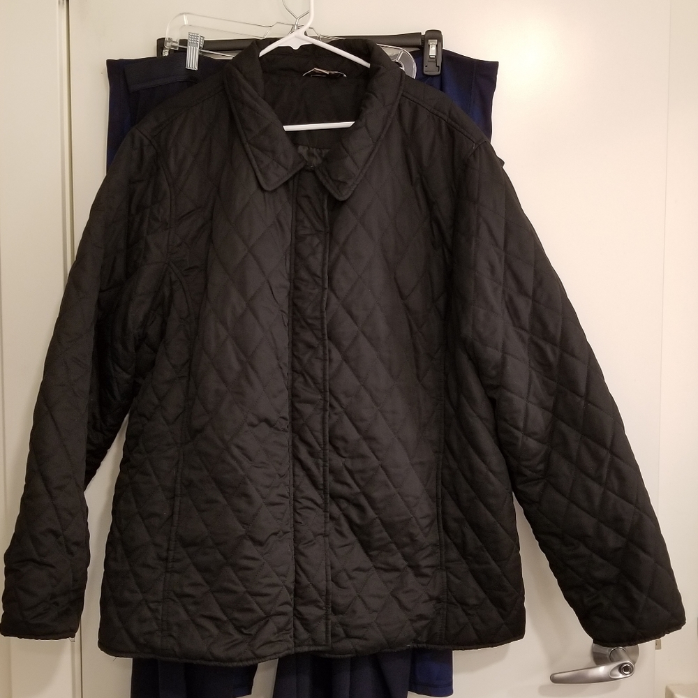 White Stag Quilted Coat